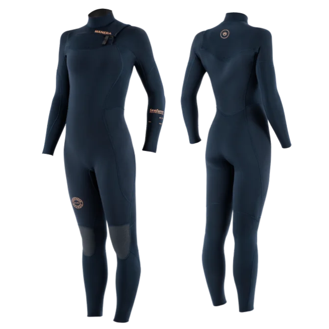 Women's Seafarer 4/3mm Chest Zip Fullsuit 2022