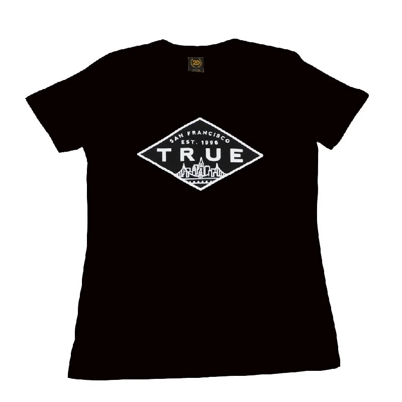 True Womens Established Basic T-Shirt Black