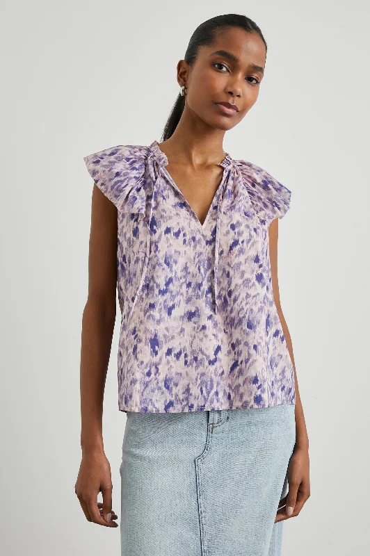 KARYSA TOP - PINK IKAT