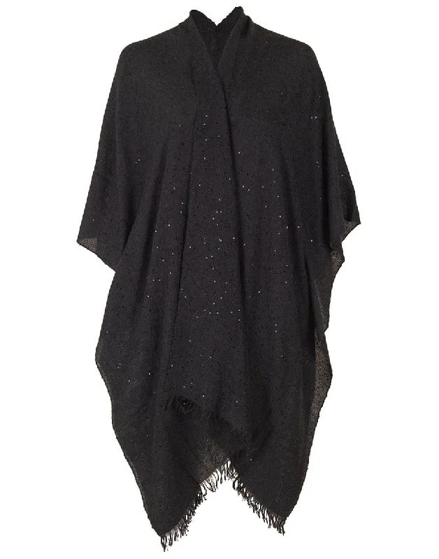 Blackstone Cashmere Silk and Paillette Shawl