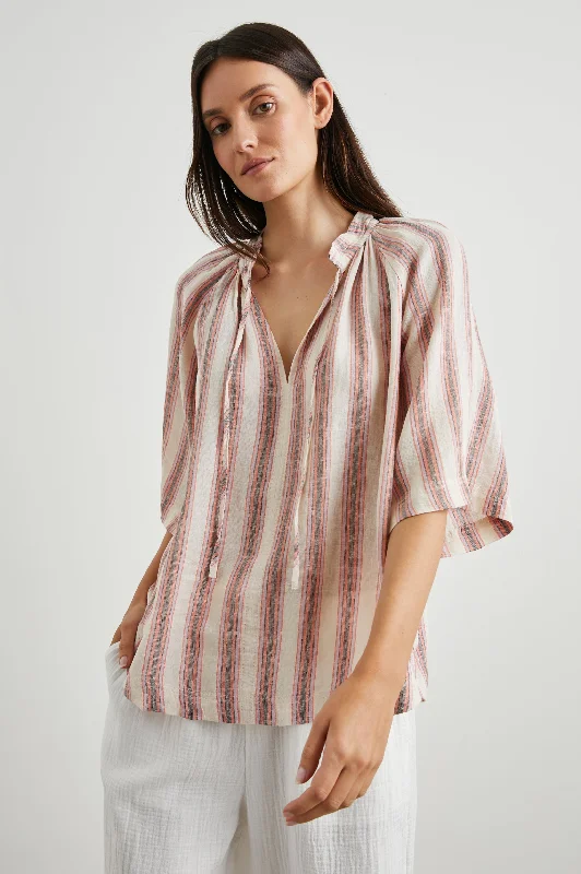 EVELINE TOP - CAMINO STRIPE