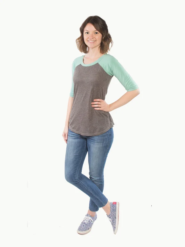 Hey June Handmade Lane Raglan Top