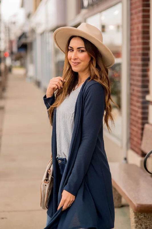 Basic Tunic Cardigan