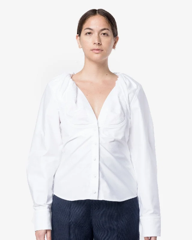 La Chemise Jacqueline in White