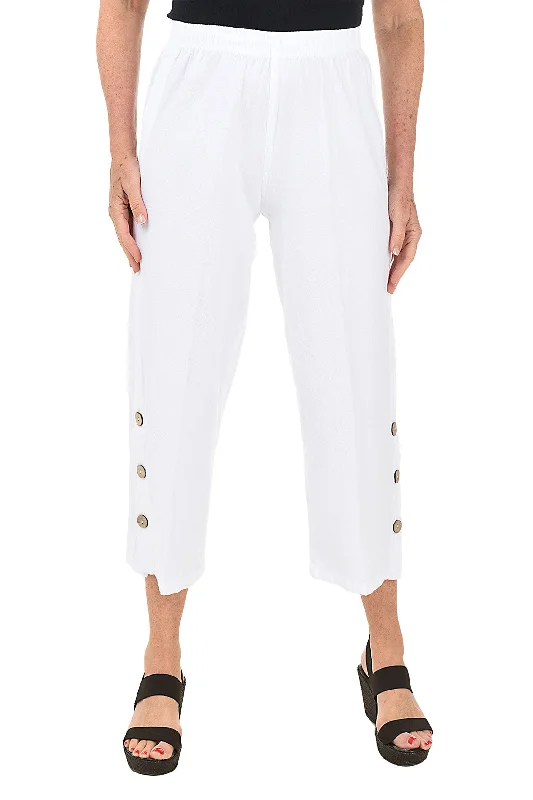 Crinkle Malibu Capri Pant