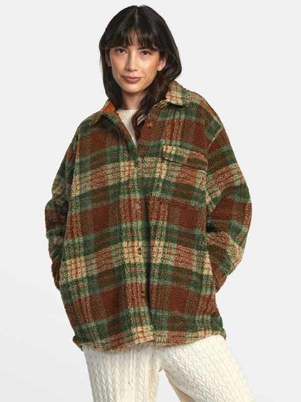 Birdie Shacket Flannel Jacket