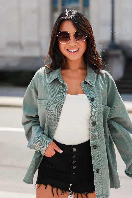 FINAL SALE - Ready To Charm Denim Jacket