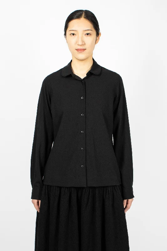 Chloe Shirt Wool Black