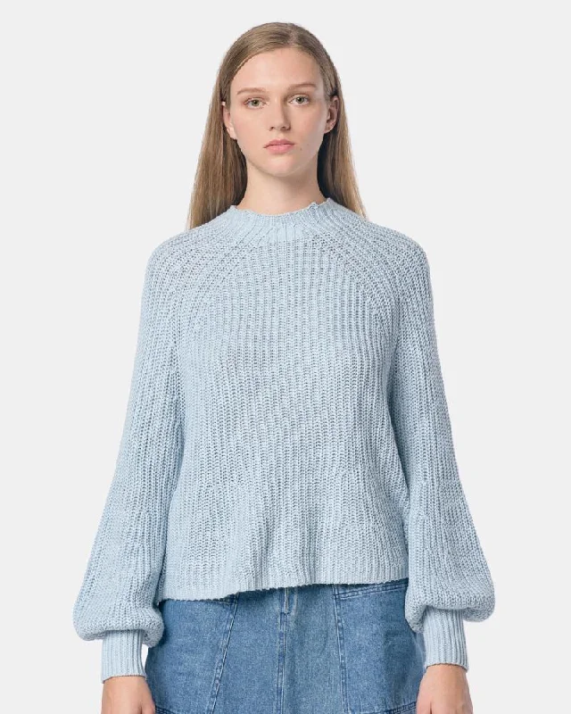 Sequoia Turtleneck in Blue Sky