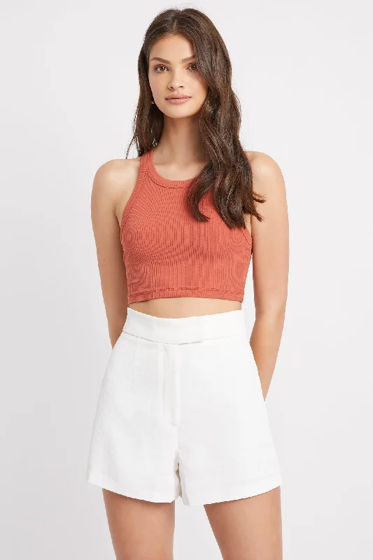 Harlow Racer Crop