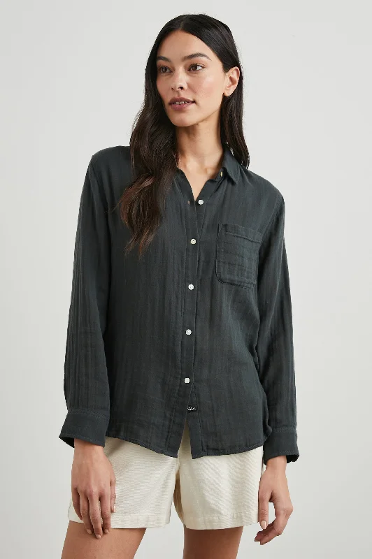 ELLIS SHIRT - WASHED BLACK