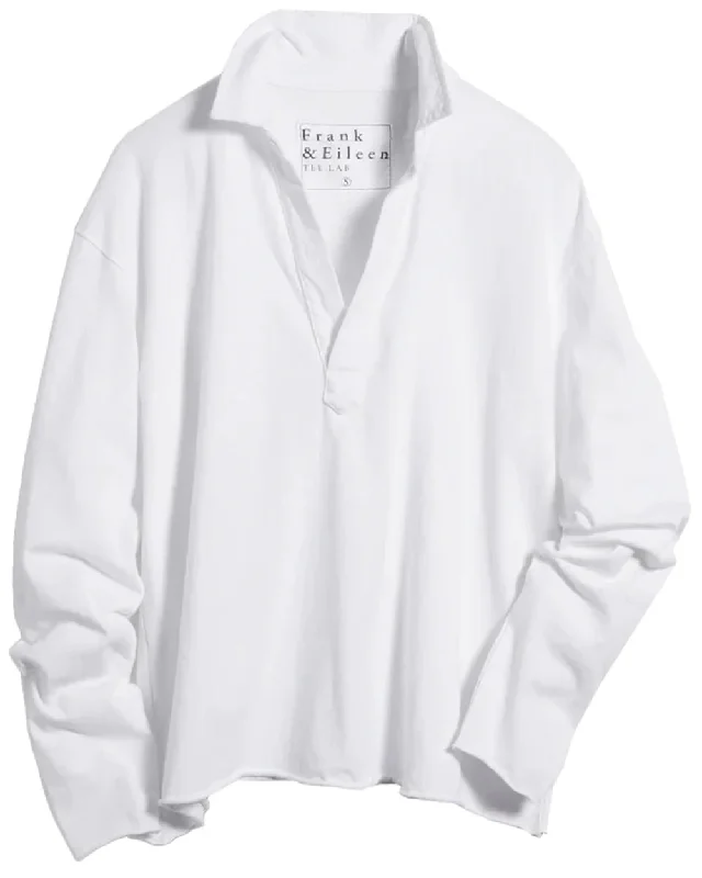 White Patrick Popover Henley