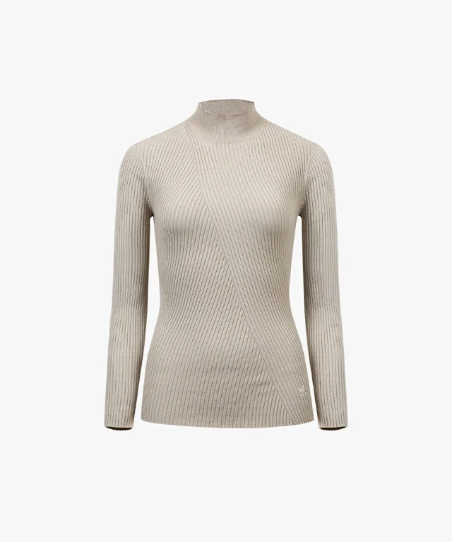 [Final Sale] FAIRLIAR Whole Garment Turtleneck Knit