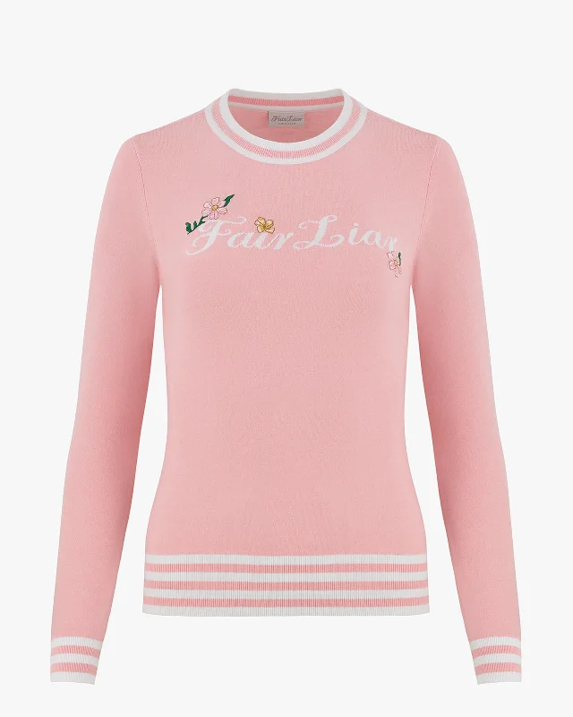 FL Blooming Flower Logo Knit