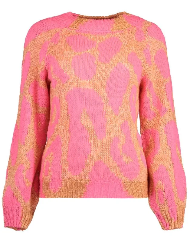 Leopard Knit Jumper