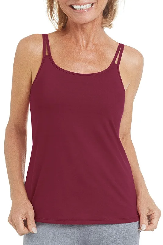 Valletta Top - Burgundy love #44776