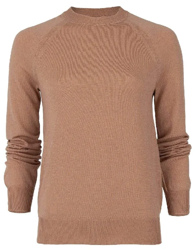 Camel Long Sleeve Pullover