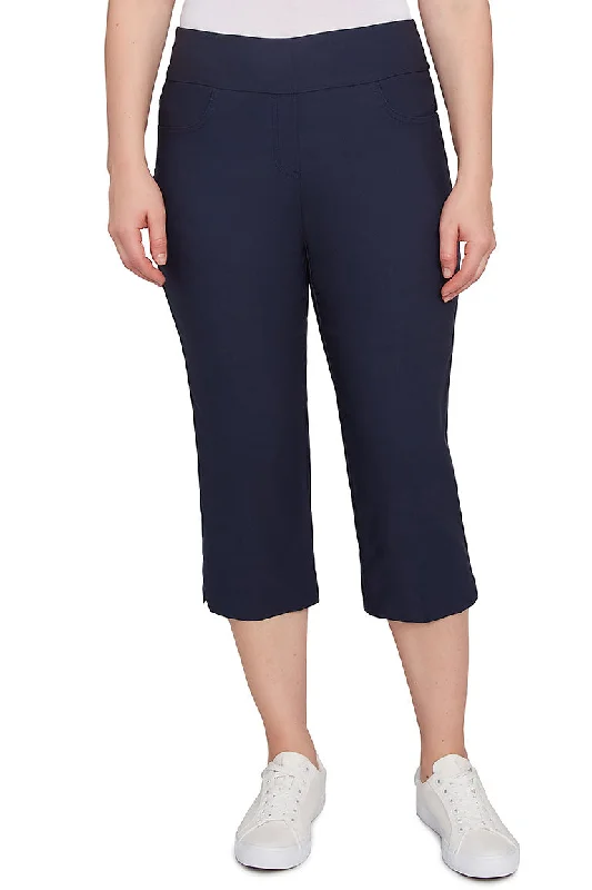 Pull-On Silky Capri Pant