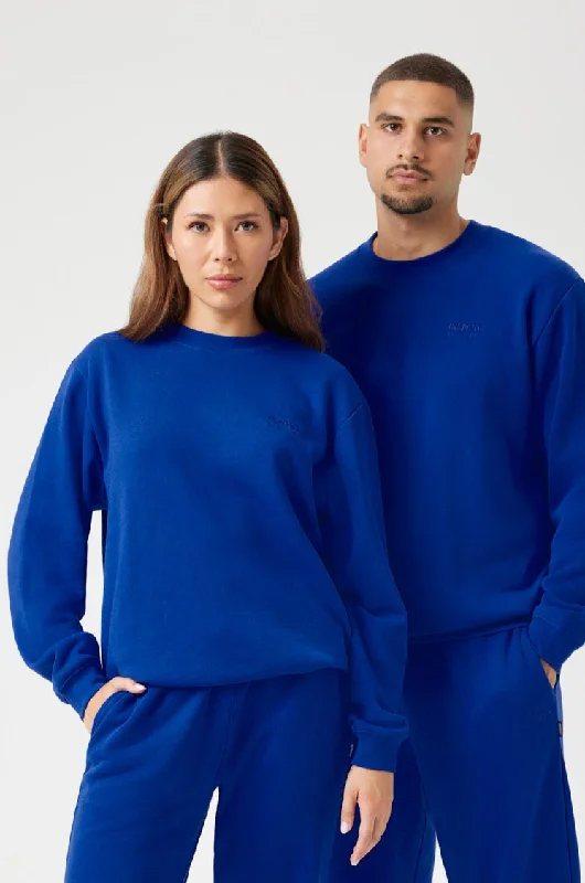 INSPORT UNISEX ALASKA ROYAL BLUE CREW SWEATSHIRT