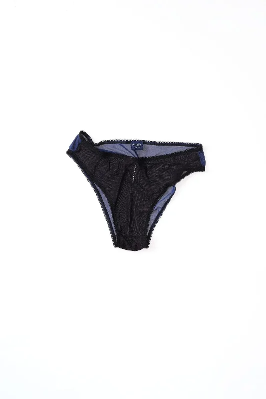 Teget Rubs Panties — Noir / Navy