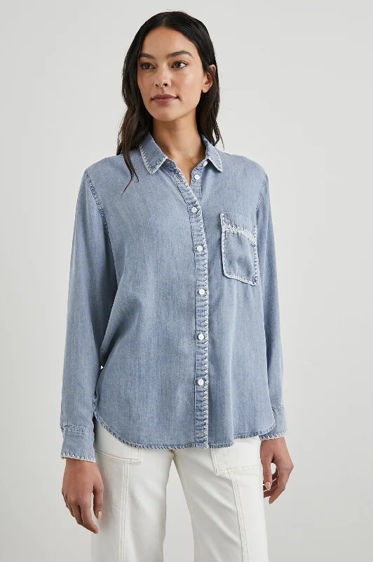 SAYA SHIRT - MEDIUM CLOUD WASH