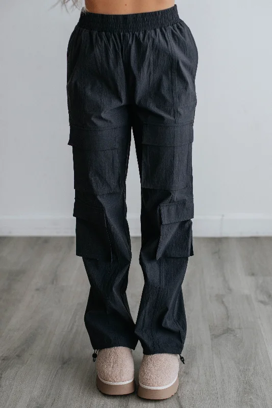 Waylon Cargo Pants - Black