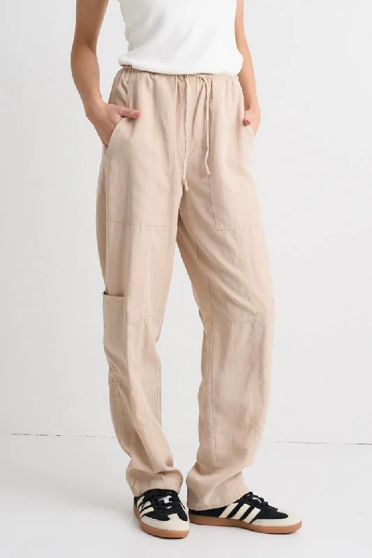 Memoir Stone Soft Drape Cargo Pants