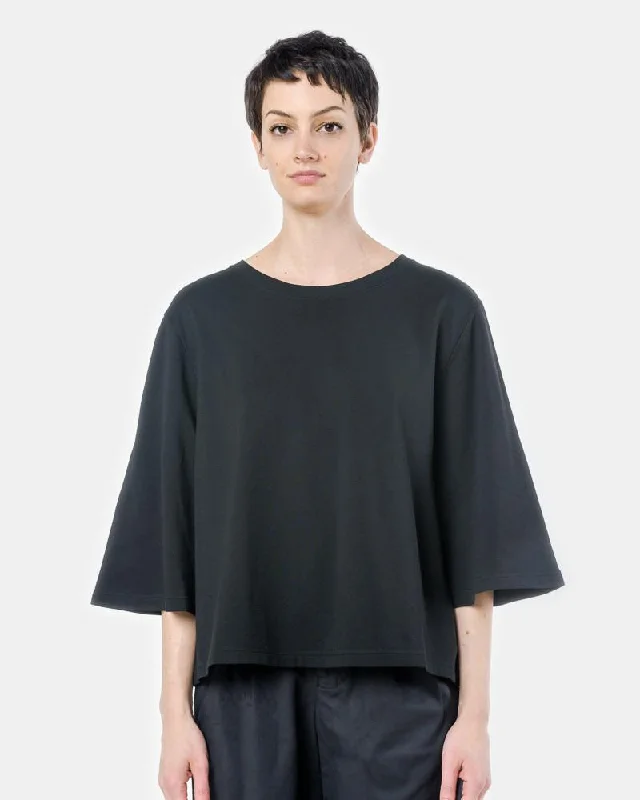 Wide Sleeve Top in Black