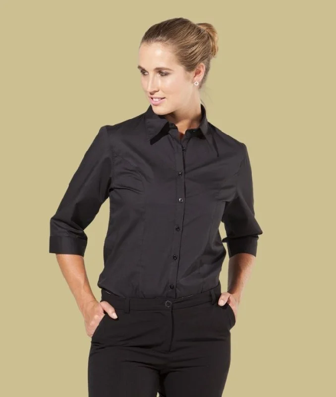 Womens Lichfield Jet Black Shirt