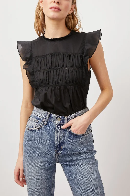 FILOMENA TOP - TRUE BLACK